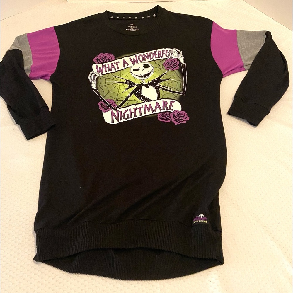 Tim Burton’s Nightmare before Christmas Tunic, size S
